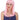 WESTBAY - Perruque Haute Gamme - Longue Classique Rose - Party Shop