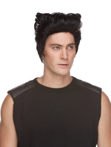 WESTBAY - Perruque Haute Gamme - Loup Garou Noir - Party Shop