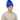 WESTBAY - Perruque Haute Gamme - Troll Bleu - Party Shop