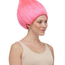 WESTBAY - Perruque Haute Gamme - Troll Rose - Party Shop