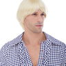 WESTBAY - High-quality Mod 60s blond men’s wig – retro hairstyle for costumes, cosplay, or vintage-themed parties. - Party Shop