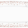 Amscan - Plateaux De Service - Pois Rose Gold - Party Shop