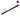 MOM - Adult police baton 51 cm. Realistic policeman accessory to complete a police uniform costume for Halloween, carnival, cosplay or themed party.- Party Shop