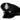 underwraps - Police captain hat for adults – Black costume accessory with silver badge, perfect for police officer, cop or security costumes at Halloween, carnival and cosplay - Party Shop