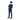 MOM - Adult police costume with cap, shirt, pants and belt with holster. Realistic cop outfit for Halloween, carnival, cosplay or themed party. - Party Shop