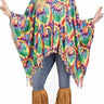 FUN WORLD - Poncho Adulte - Hippie - Party Shop