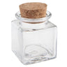 Santex - Pot Carré Transparent 4 X 4 X 6 Cm - Party Shop