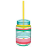 Amscan - Pot Manson Rayé - Tropical - Party Shop