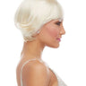 WESTBAY - Premium short blonde wig for men with a natural and classic look – ideal for costumes, cosplay, and retro events - Party Shop