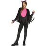 Adult Pretty Kitty poncho costume with detachable tail, cat ear headband, and paw mitts – perfect for Halloween or themed parties - Funworld - Party Shop