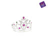 Adult queen tiara one size. Sparkling crown accessory for princess, queen or carnival costumes. Perfect for Halloween, cosplay and royal themed parties - MOM - Party shop