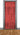 RUBIES - Rideau À Franges 37" x 8'  -  Rouge - Party Shop