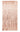 Unique - Rideau À Franges Métalliques 3,25 Pi X 6,5 Pi -  Rose Gold - Party Shop