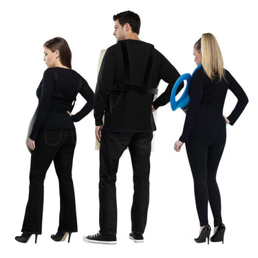 Rock Paper Scissors group costume for adults – funny 3-in-1 Halloween outfit, includes rock, paper, and scissors. Perfect for parties and themed events. - FunWorld - Party Shop