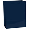 Amscan - Sac brillant moyen - Bleu Navy - Party Shop