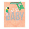 Amscan - Sac Cadeau Medium - Hello Baby - Party Shop