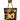 RUBIES - Sac Cadeau Moyen - Noir Et Or 30 Ans - Party Shop