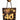 RUBIES - Sac Cadeau Moyen - Noir Et Or 40 Ans - Party Shop