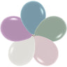 Sempertex - Sac De 50 Ballons 11Po - Assortie Pastel Crépuscule - Party Shop
