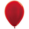 Sempertex - Sac De 50 Ballons 11Po - Rouge Métallisé - Party Shop