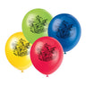 Unique - Sac De 8 Ballons 12Po - La ligue des justiciers - Party Shop