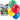 Unique - Sac De 8 Ballons En Latex 12" - Avengers De Marvel - Party Shop