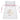 Santex - Sachet De Tissus "Bb" (6) - Rose - Party Shop