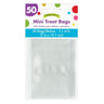 Amscan - Sacs Cadeaux 3X4Po (50) - Transparent - Party Shop