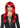Underwrpas- Sassy wig – Colorful short wig available in multiple shades. Fun costume accessory for Halloween, carnival, cosplay, disco parties and themed events -Party shop