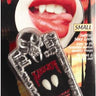 SCARECROW FANGS -Scarecrow Small Custom Fangs – realistic Halloween vampire teeth for women and teens. Includes molding kit and clam shell case. Reusable fang costume accessory. - Party Shop