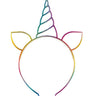 Unique - Serre Tête De Fête Licorne Arc-En-Ciel - Party Shop