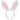 Amscan - Serre-Tête Oreilles De Lapin - Rose Et Blanc - Party Shop