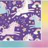 Unique - Serviette À Cocktail (16) - Licorne Party Time - Party Shop