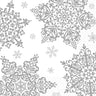 Amscan - Serviettes À Cocktail (125) - Saison D'Hiver - Party Shop