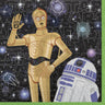 Amscan - Serviettes À Cocktail (16) - Star Wars (Galaxy D'Aventure) - Party Shop