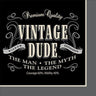 Creative Converting - Serviettes À Cocktail (16) - Vintage Dude - Party Shop