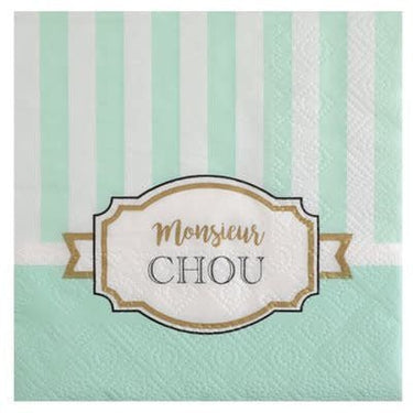 Santex - Serviettes A Cocktail Monsieur Chou (20) - Party Shop