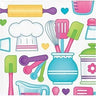 Creative Converting - Serviettes À Cocktail Cuisine (16) - Party Shop