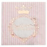 Santex - Serviettes A Cocktail Princesse Rose (20) - Party Shop