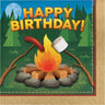 Creative Converting - Serviettes De Table (16) - Camping Bday - Party Shop
