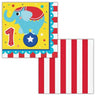 Creative Converting - Serviettes De Table (16) - Fête Au Cirque - Éléphant #1 - Party Shop