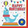 Creative Converting - Serviettes De Table (16) - Fête Au Cirque - Happy Bday - Party Shop