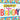 Creative Converting - Serviettes De Table (16) - Fête Colorée - Party Shop