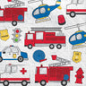 Amscan - Serviettes De Table (16) - Pompier Police - Party Shop