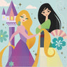 Unique - Serviettes De Table (16Pc) - Princesses Disney - Party Shop