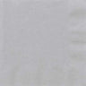 Unique - Serviettes De Table (50) -  Argent - Party Shop