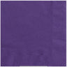 Unique - Serviettes De Table (50) - Mauve - Party Shop