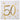 Santex - Serviettes à Cocktail Or 50 Ans (20) - Party Shop