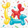 Party Creations - Servietttes De Tables (16) - Party Animals Balloons - Party Shop