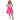 Princess Aurora costume for kids – pink dress with character cameo. Perfect for Halloween or Disney princess-themed parties. - Party Shop